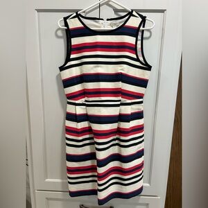 Brand New J.Crew Striped Sleeveless Dress